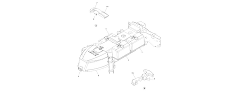 0273606 Frame Covers Installation (T350 Electric) | BHE Lift Parts - BHE Parts Store