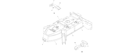 0274338 Frame Covers Installation (T500J Electric) | BHE Lift Parts - BHE Parts Store