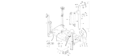 0274375 Outrigger Installation (T350) | BHE Lift Parts - BHE Parts Store