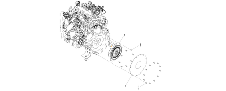 1001166229 Isolation Coupler Installation diagram of the JLG part number.
