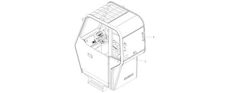 1001167250 Skytrak Rear Exit Installation | BHE Lift Parts - BHE Parts Store