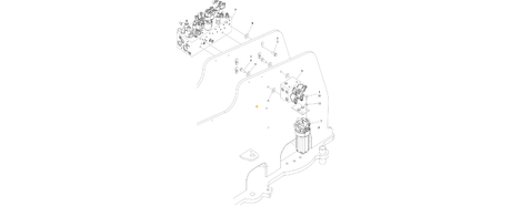 A diagram of JLG part number 1001167917 Control Valves Installation