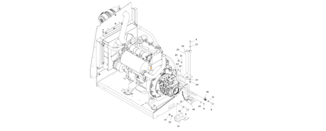 1001190868 Engine, (DSL) (Deutz D2011L03) - BHE Parts Store