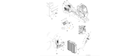 1001202304 ASO Valve Skytrak Installation diagram of the JLG part number.