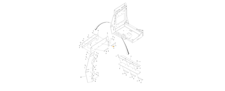 1001223454 Engine Baffle Installation | BHE Lift Parts - BHE Parts Store