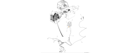 1001232750 Breather Heater Trak diagram of the JLG part number.