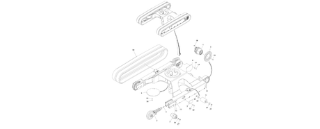 1001236609 Under Carriage Assembly - BHE Parts Store