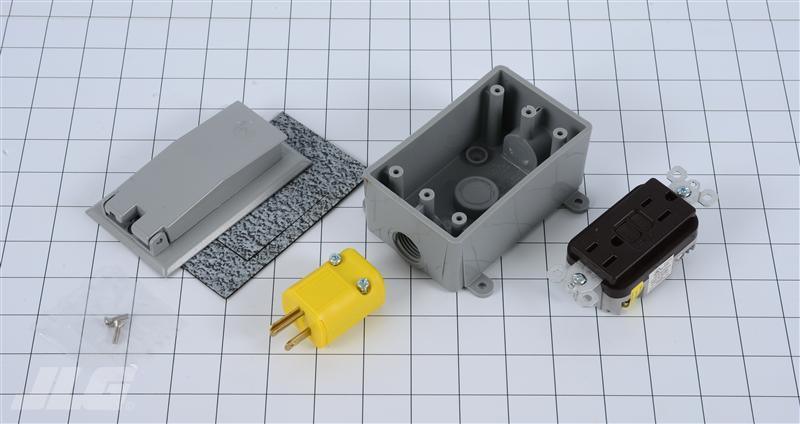 1001096767 Elec Assembly Box, Carlon Gfci Rec | JLG - BHE Parts Store