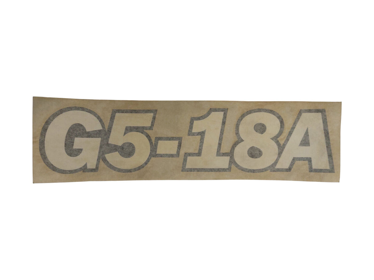 1001099708 Decal, # G5-18A Decal | JLG