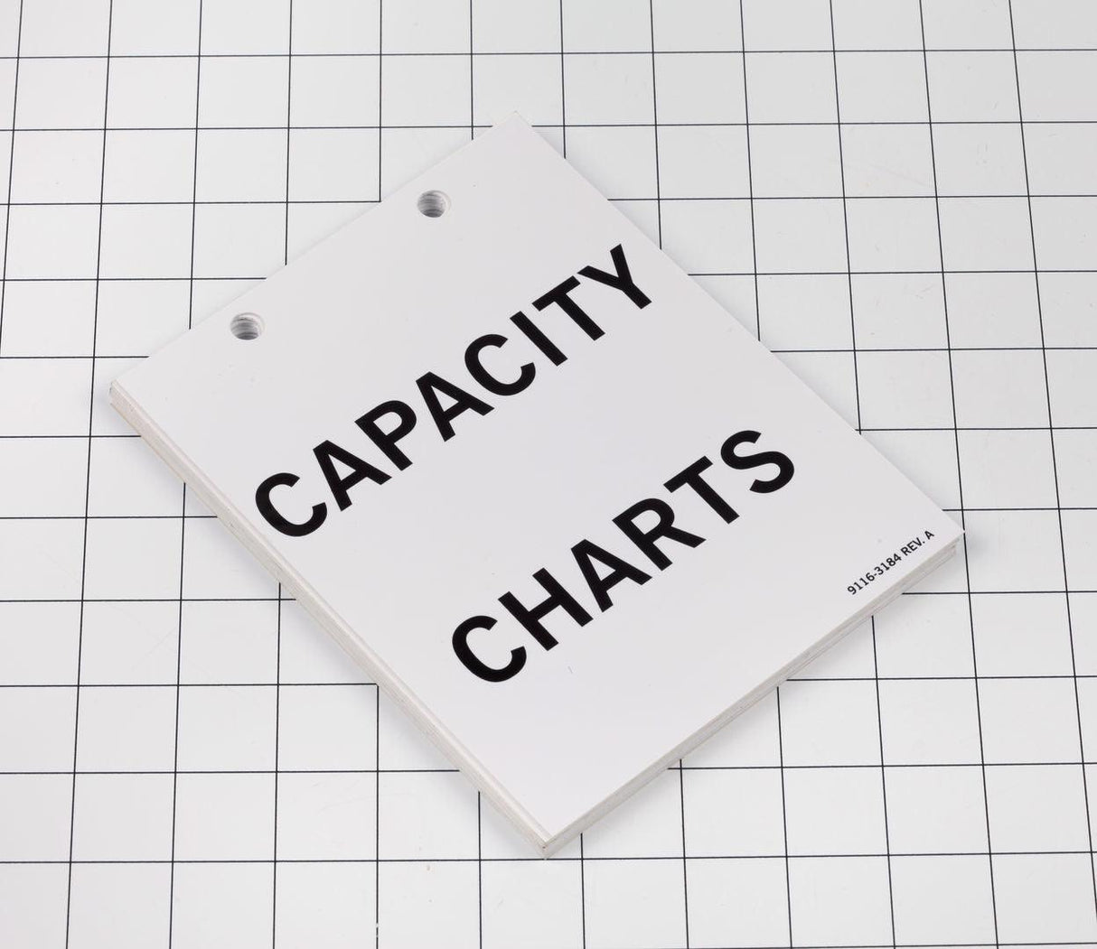 1001102721 Decal, Kit Load Chart | JLG