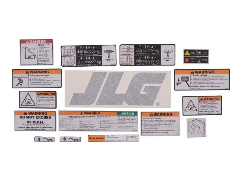 1001108729 Kit Platf Decals
