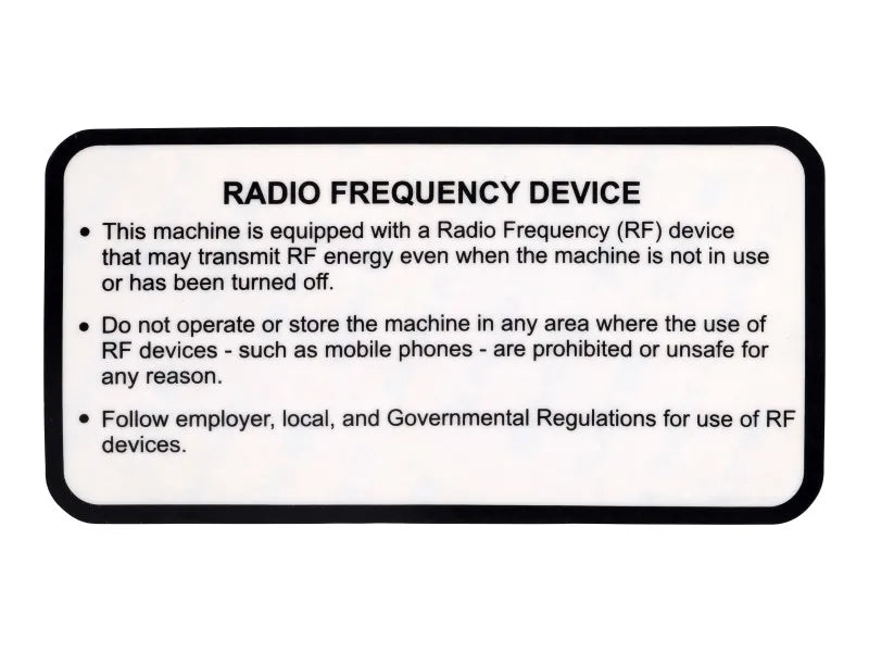 1001116217 Decal, Clear Sky | JLG