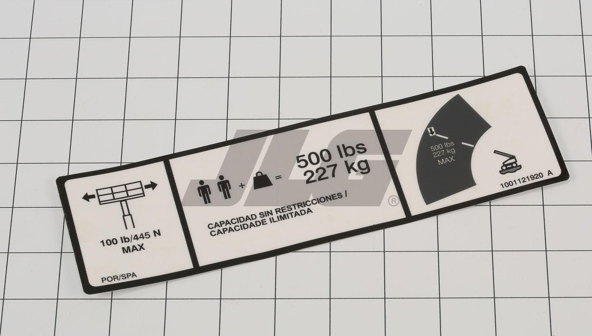 1001121920 Max Cap Decal