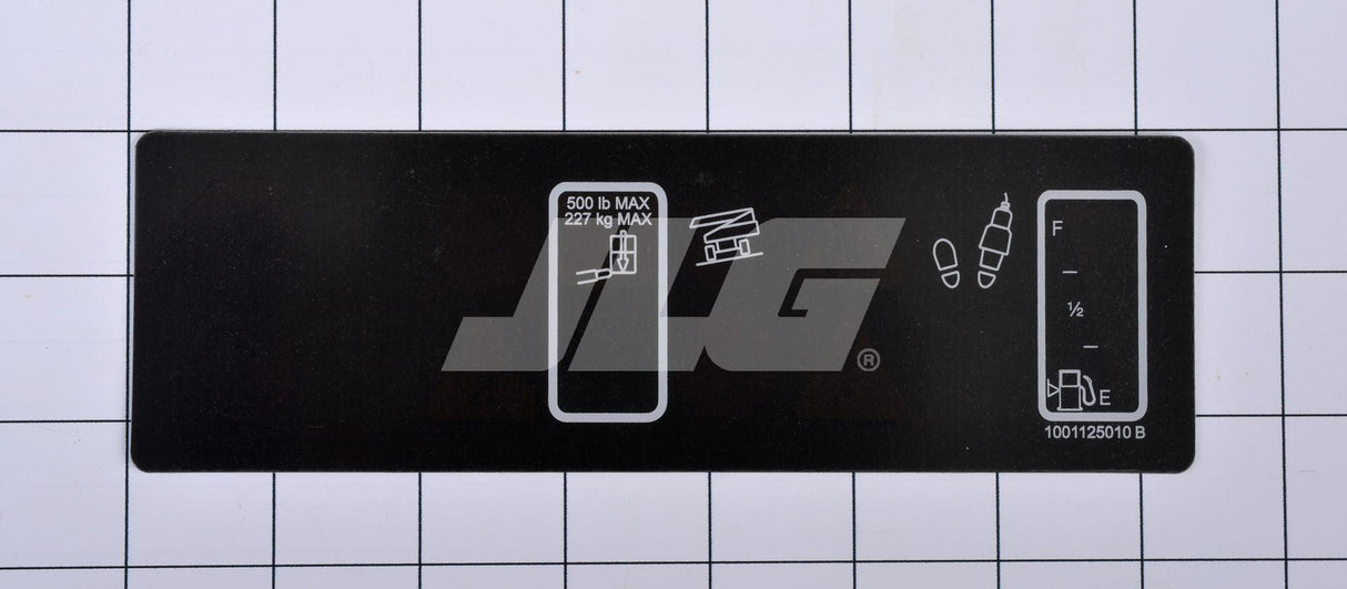 1001125010 Decal Platform Display