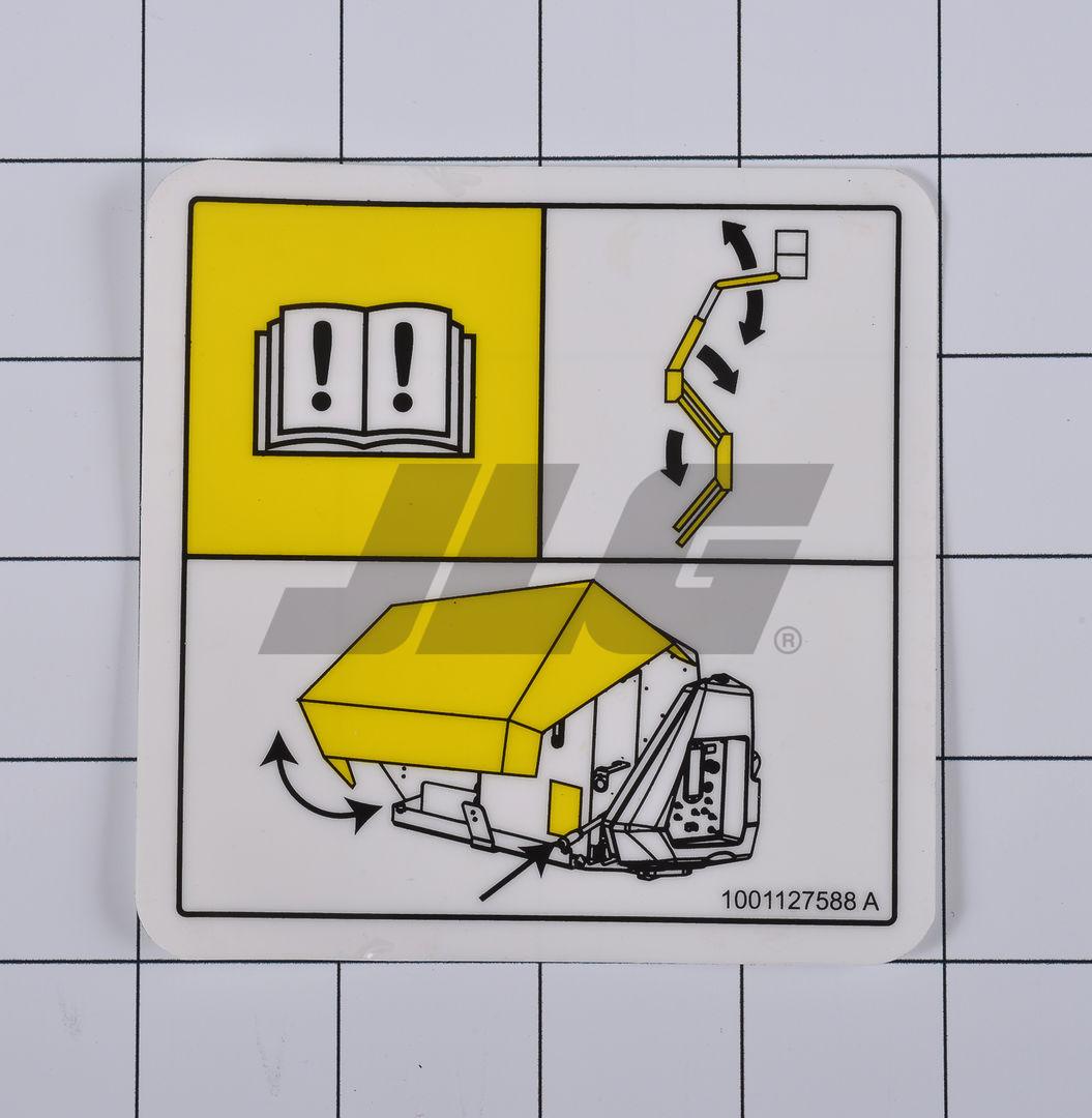 1001127588 Decal Manual Descent Inside