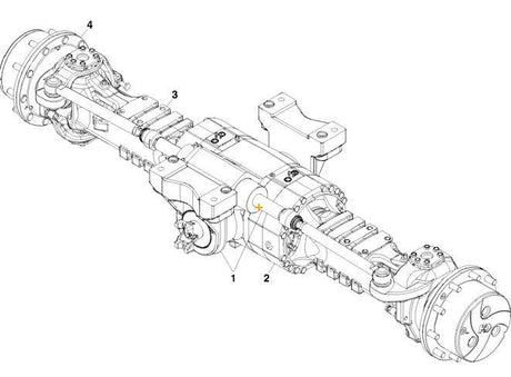 1001136369EX Rebuilt Front Axle | JLG - BHE Parts Store