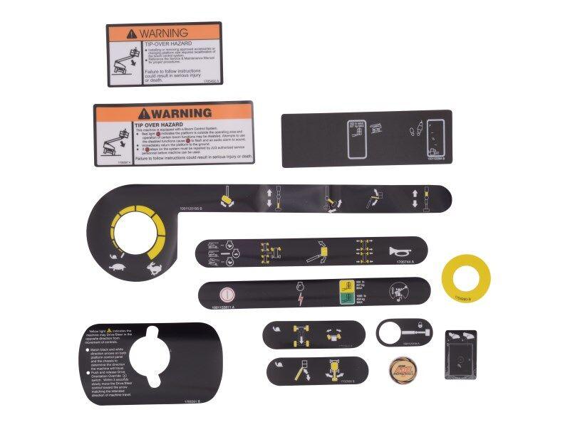 1001143930 Kit Service Pltf Box Decal