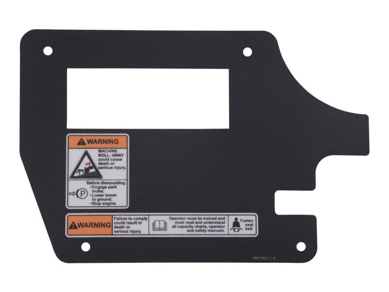 1001158319 Decal, Overlay Left Hand Ansi | JLG