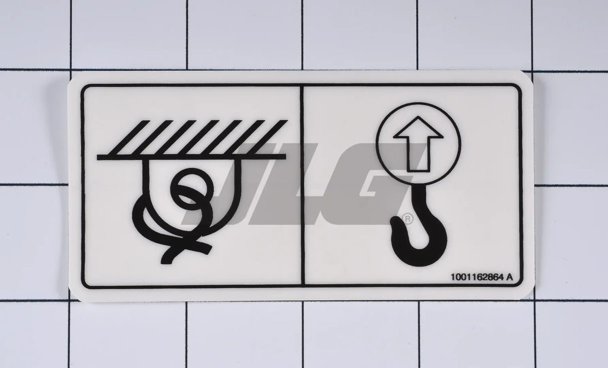 1001162864 Calcomanía, punto de elevación/amarre | JLG