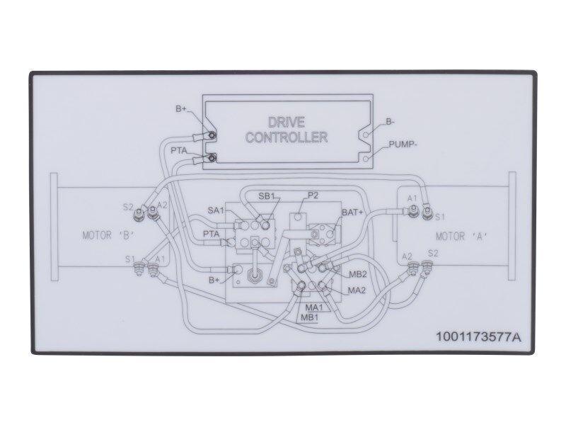 1001173577 Cable Routing Decal