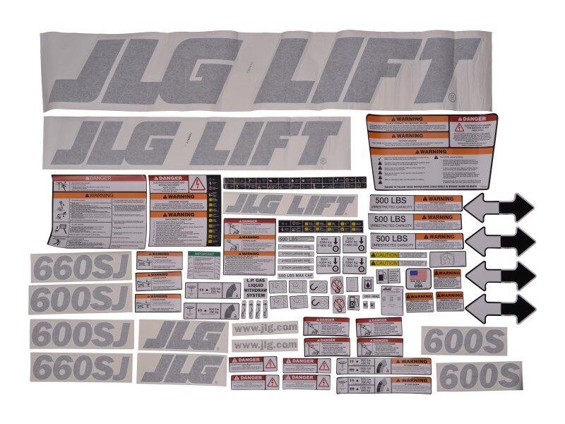 1001193633 Kit (Service), Machine Decal | JLG - BHE Parts Store