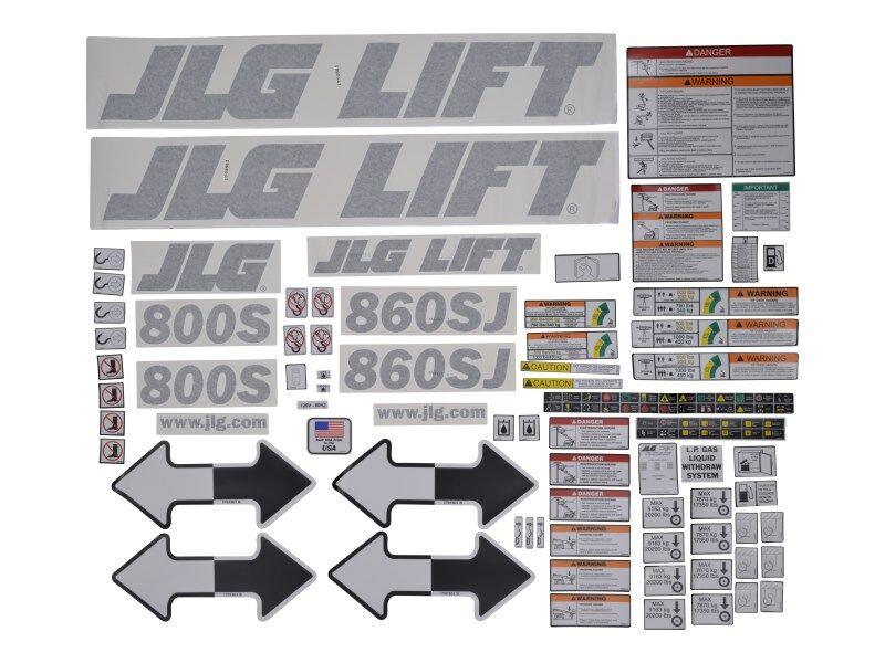 1001193639 Kit Service Machine Decal