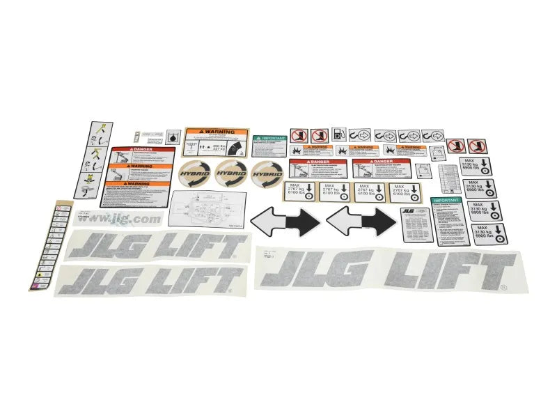 1001198648 Kit, (Service) E/M450 Decal | JLG