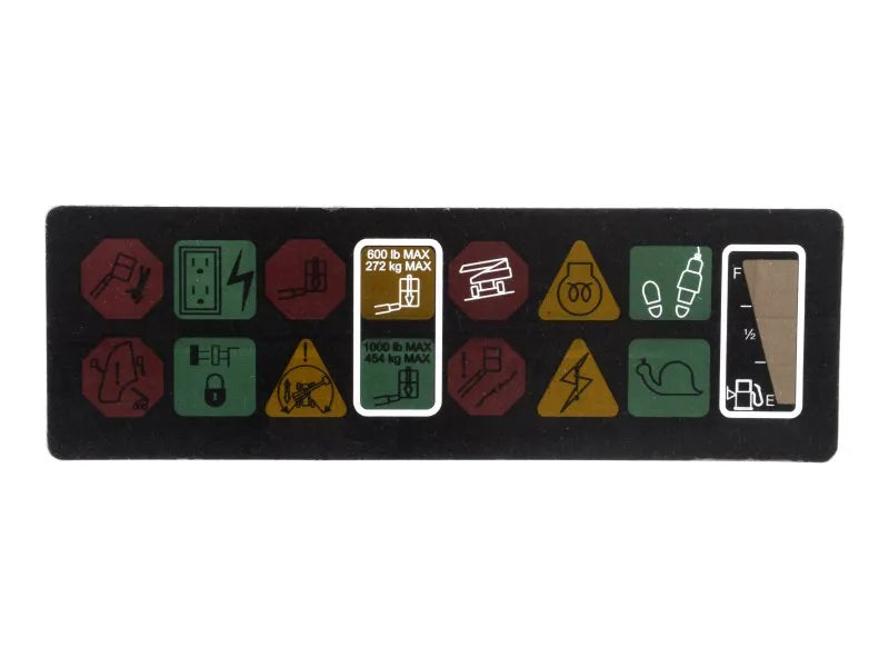 1001199922 Decal, Light Panel (Platform) | JLG