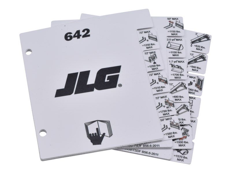 1001211624 Load, Booklet 642 Nor | JLG
