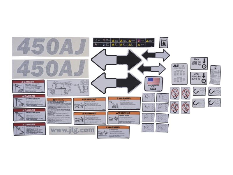 1001212664 Kit (Service), Machine Decal | JLG