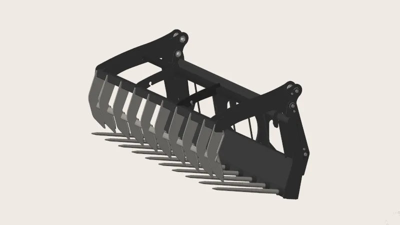 Part Number 1001216001 Attach, Manure Grapple (Tines) fits JLG