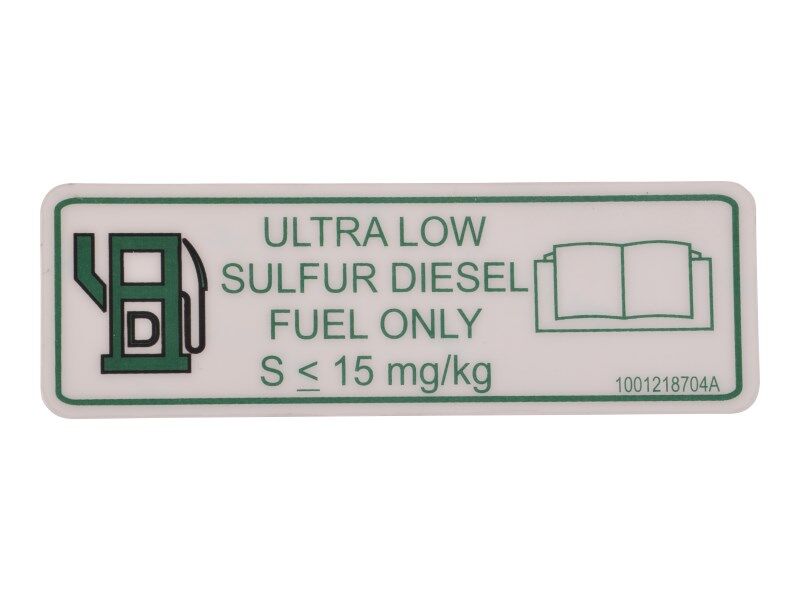 1001218704 Decal, Ultra Low Sulfur Diesel | JLG