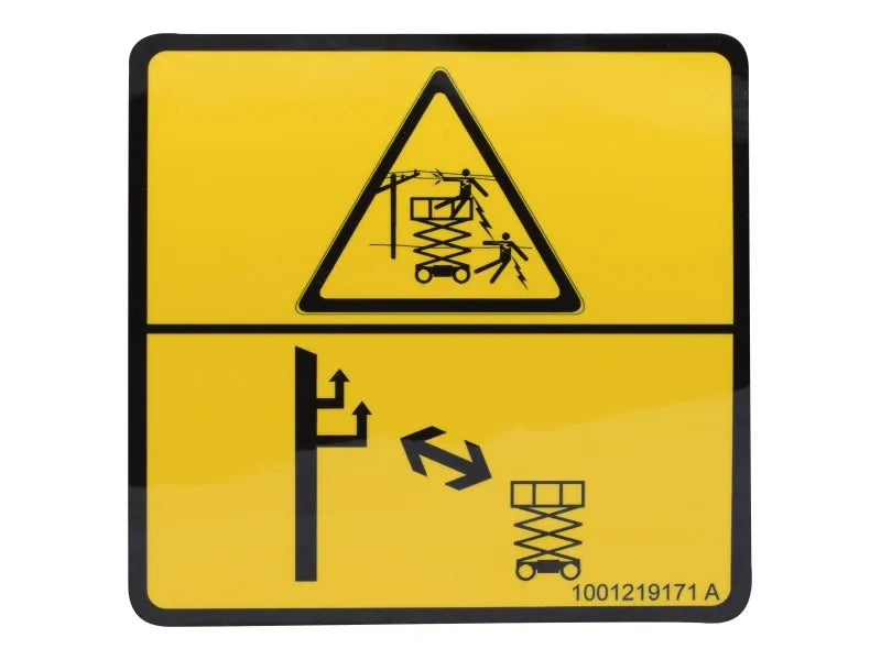 1001219171 Decal, Electrocution | JLG