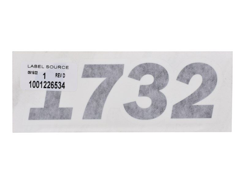 1001226534 Decal, Jlg 1732 Hood | JLG