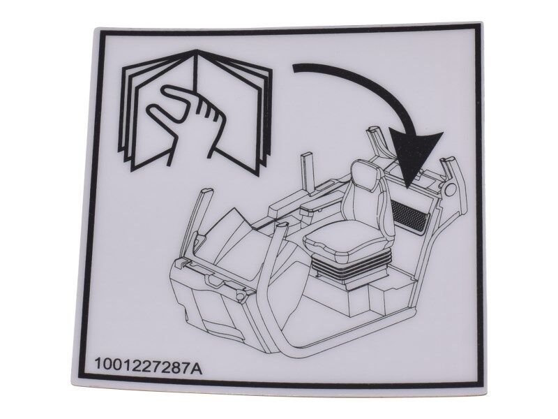 1001227287 Decal, Manual Location | JLG
