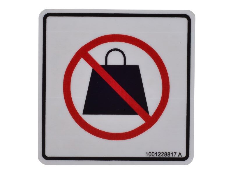 1001228817 Decal, No Weight | JLG