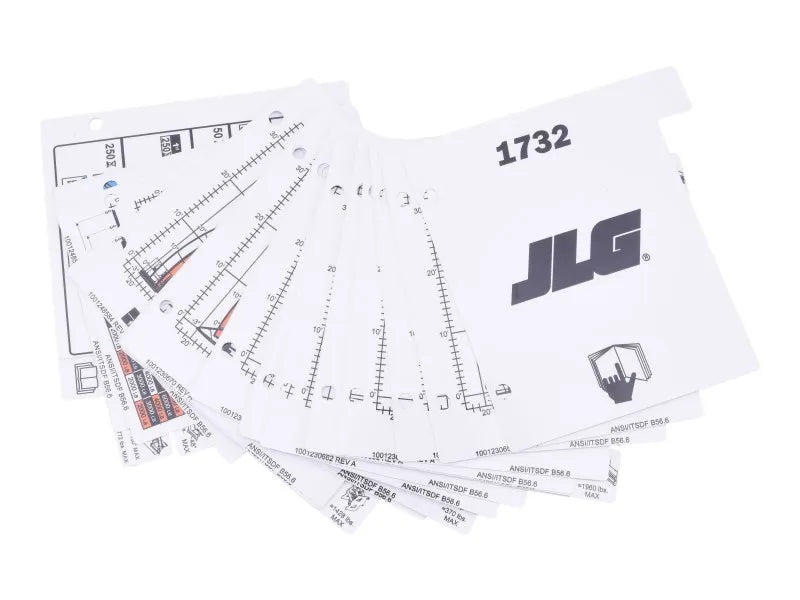 1001233431 Load, Booklet 1732, Ansi | JLG