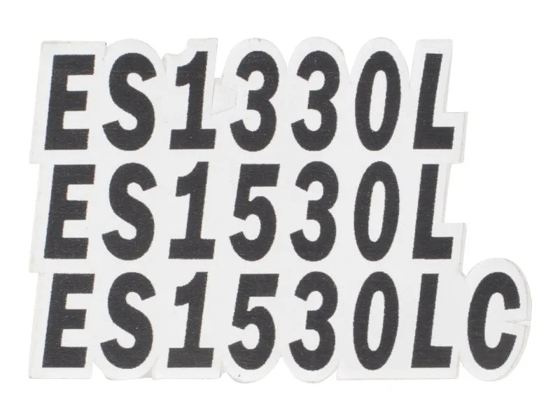 1001249939 Decal, Model Number | JLG