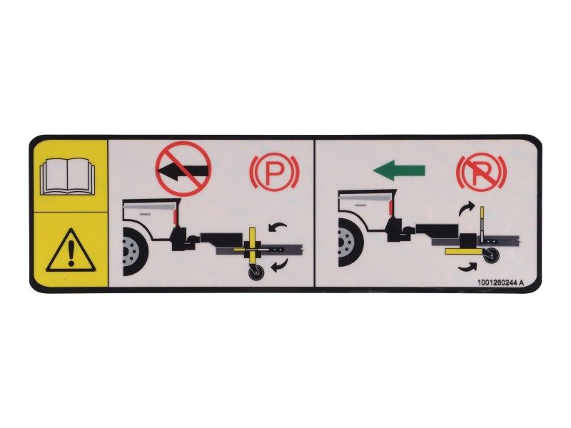 1001260244 Decal, Nopark Brake | JLG