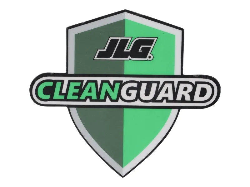 1001262581 Decal, Clean Guard | JLG