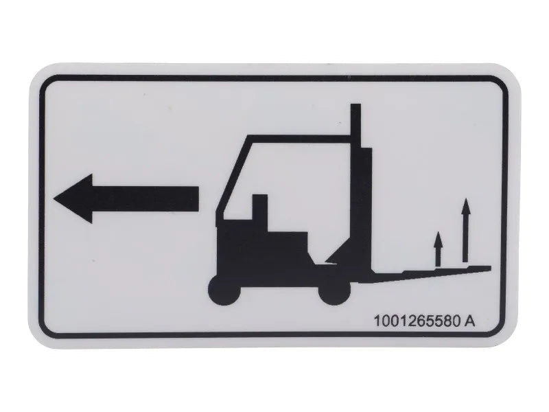 1001265580 Decal, Fork Lift | JLG