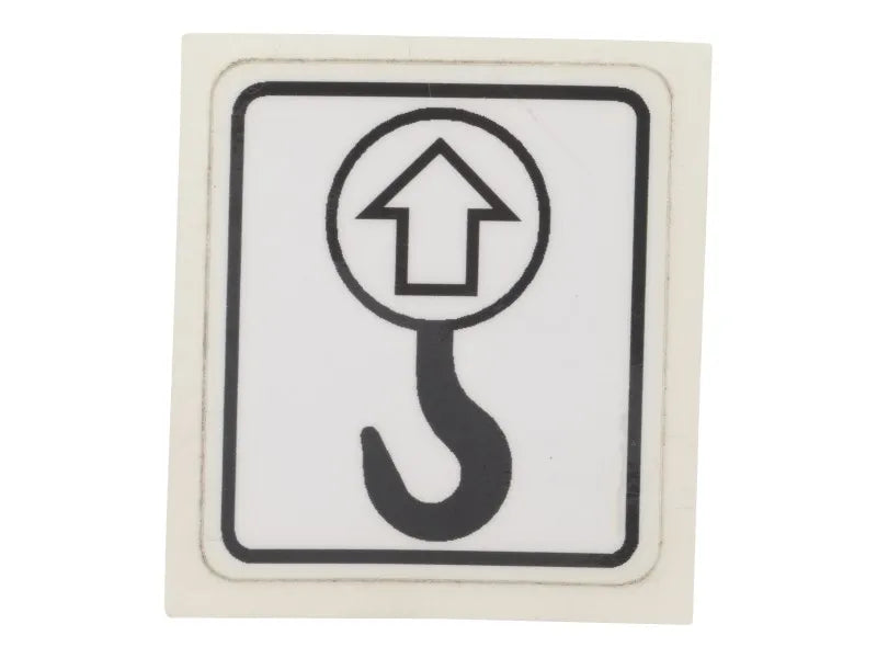 Part Number 1001268712 Decal, Lift Point fits JLG