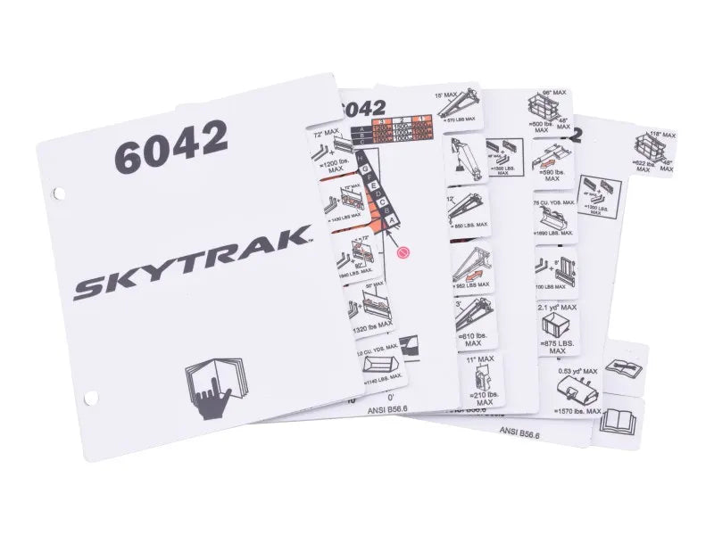 1001269005 Load, Booklet, 6042 | JLG