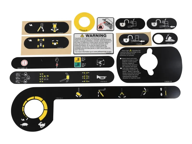 1001272090 Kit, 1200Sjp Console Box Decal | JLG
