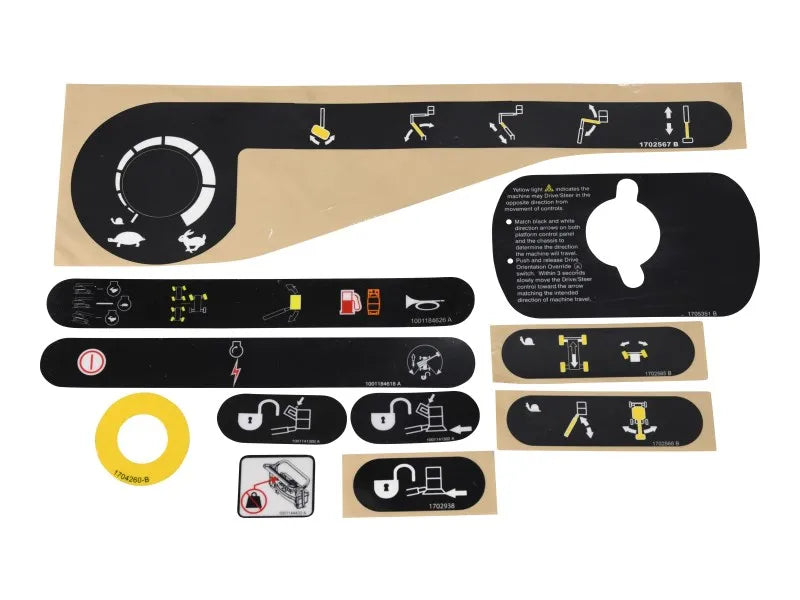 1001273073 Kit, Console Box Decal, Hc3 | JLG
