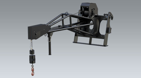 1001276576 Install, Truss Boom W/ Winch | JLG