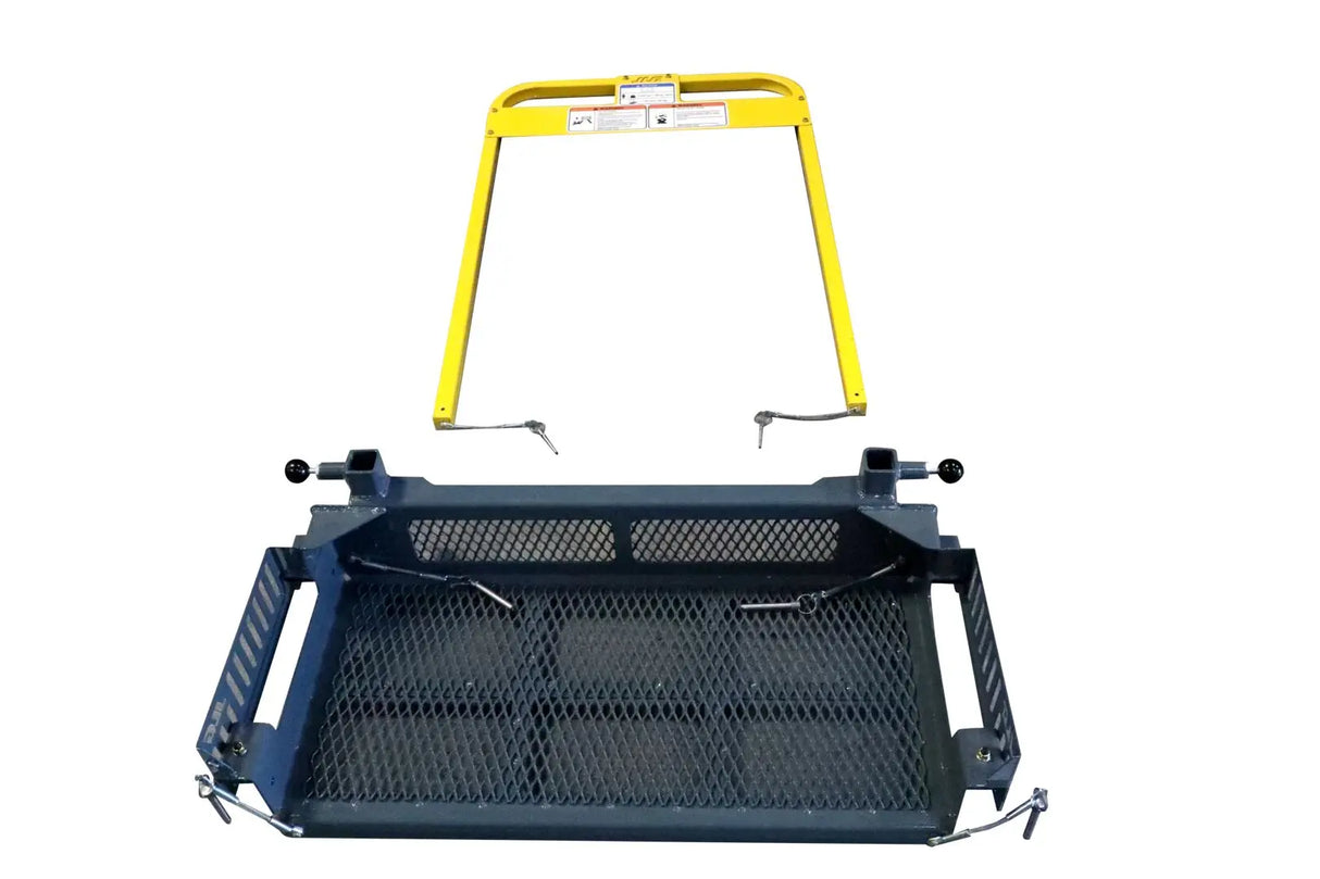 1001283853 Install, Boom Mid Rail Deck | JLG