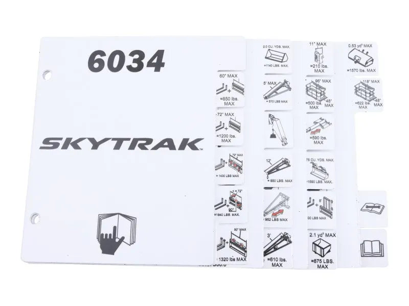 1001288638 Load, Booklet 6034 | JLG