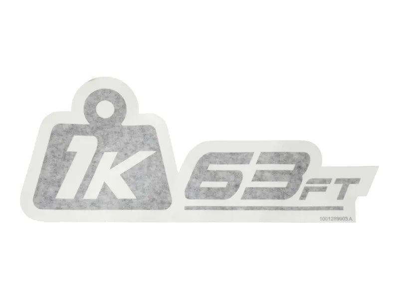 1001289903 Decal, 1K 63Ft 5In | JLG