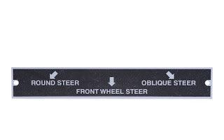 10112750 Plate, Orbitral Steering (Lull #12750A) | JLG - BHE Parts Store